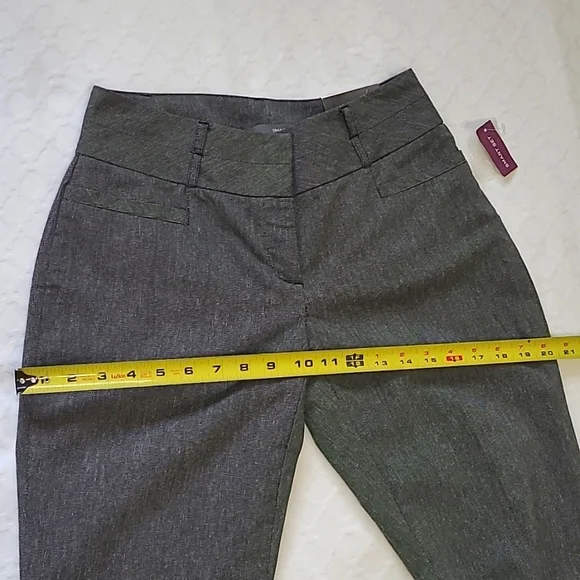 Grey Low Rise Bootcut Pants - Picture 5 of 14